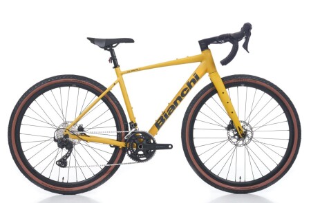 Bianchi Nirone7 Gravel Yol Çakıl Bisikleti 2x12V 50cm Sarı - 1