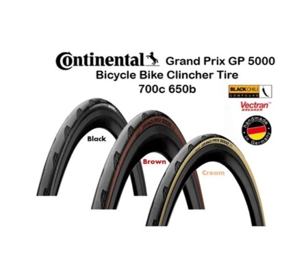 Continental Grandprix Gp5000 S 700X25 Tubeless Katlanır Dış Lastik - Siyah Kahverengi - 3