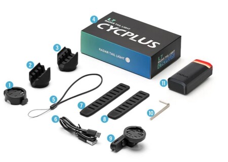 Cycplus L7 Radar Arka Işık Bisiklet Aydınlatması - 8