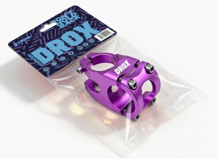 Drox Bisiklet Boğazı 31.8mm Mor - 2