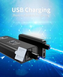 Forte GT 1200lm Bisiklet Ön Işık Usb Şarjlı Xbyc 6051 - 4