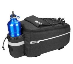 Forte GT  Bisiklet Çantası Bagaj Üst Cepli İmpertex Kumaş Xbyc 804 Siyah - 2