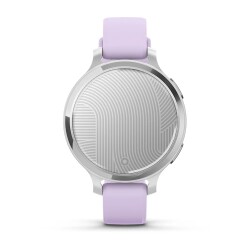 Garmin Lily 2 Active Gümüş - Mor Yasemin Silikon Kayışlı - 2