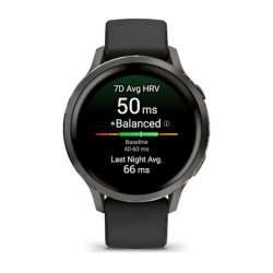 Garmin Venu 4 - 41 mm Siyah Silikon Kayışlı - 2