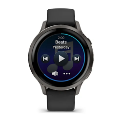 Garmin Venu 4 - 41 mm Siyah Silikon Kayışlı - 4