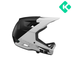 Lazer Cage Full Face Tam Korumalı Kask (L/58-60cm) Mat Beyaz Siyah KinetiCore