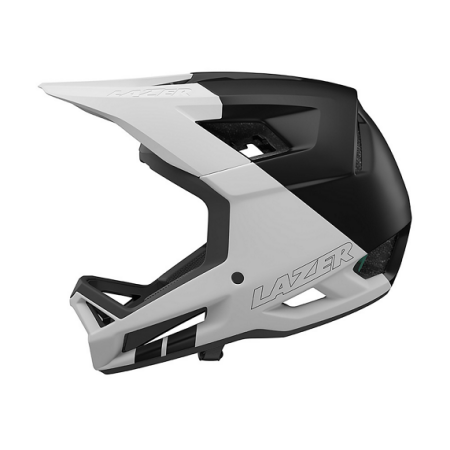 Lazer Cage Full Face Tam Korumalı Kask (L/58-60cm) Mat Beyaz Siyah KinetiCore - 3