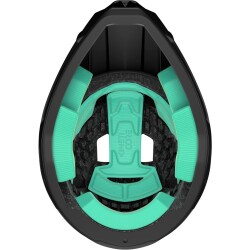Lazer Cage Full Face Tam Korumalı Kask (L/58-60cm) Mat Beyaz Siyah KinetiCore - 5