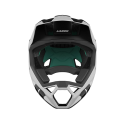 Lazer Cage Full Face Tam Korumalı Kask (L/58-60cm) Mat Beyaz Siyah KinetiCore - 2