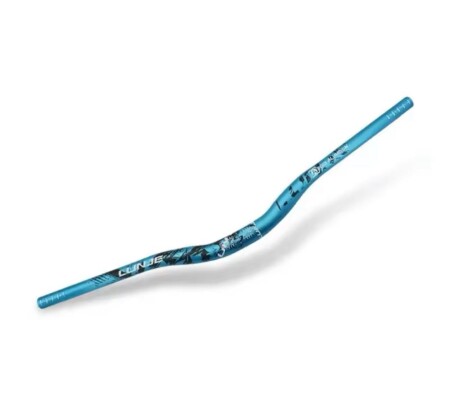 Lunje All Ride Açılı 9mm Gidon Mavi 31.8mm - 3