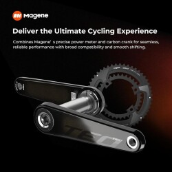 Magene TEO P515 Karbon Powermetre Aynakol 160mm - 10