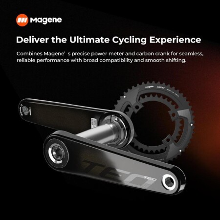 Magene TEO P515 Karbon Powermetre Aynakol 165mm - 10