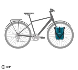 Ortlieb F6309 Sport-Roller Classıc Ön Bisiklet Çanta 29L Petrol-Siyah - 8