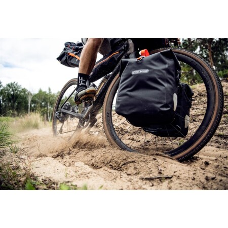 Ortlieb F9996 Bikepacking Gravel Bisiklet Heybe Çanta 25L Mat Siyah QL2.2 - 8