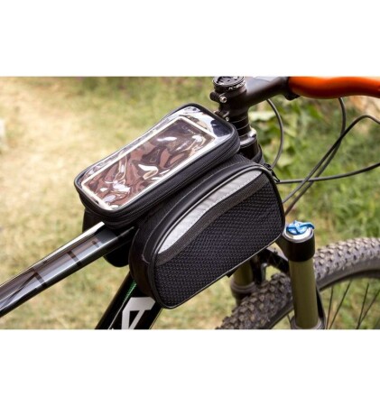 Procycle PC-250 Kadro Üstü Heybe Çanta Telefonluklu Siyah - 3