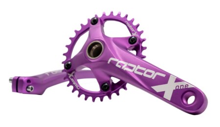 Raptor Hollowtech Aynakol 32 Dişli - Mor - 2