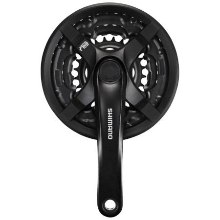 Shimano FC-TY501 Aynakol 3x7X8V Siyah 24/34/42T  170mm - 1