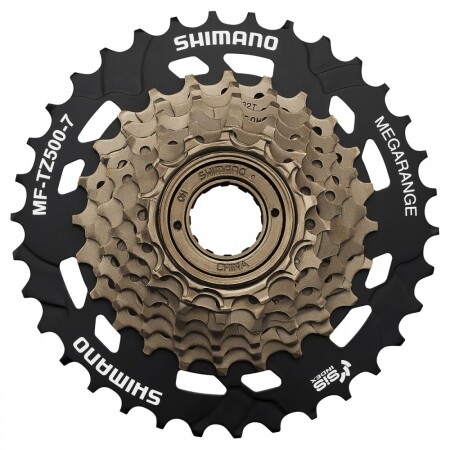 Shimano Ruble Dişli MF-TZ500  7s Megarange 14-34T - 1