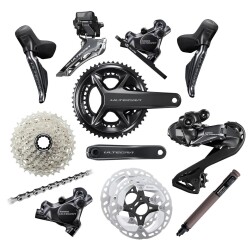 Shimano Ultegra R8170 Di2 Disk Fren Grupset 12 Vites (52/36T)