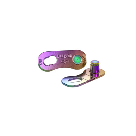 Sram PowerLock Flattop zincir kilidi 12 vitesli Rainbow - 1